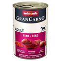 GranCarno zestaw z wołowiną i sercami 6 x 400 g
