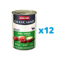 ANIMONDA GranCarno Adult jelení & jablko 12 x 400 g