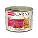 ANIMONDA Carny Adult hovězí & krůtí srdíčka 6 x 200 g