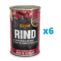 BELCANDO Hovězí s bramborem & hráškem 6x400 g