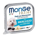 MONGE Fresh paštika pro psy s treskou 100 g