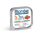 MONGE Fruit Dog Monoprotein kachna s malinami pro psy 150 g
