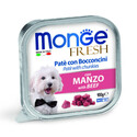 MONGE Fresh Dog 100 g paštika s hovězím masem pro psy 100 g