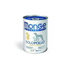 MONGE Monoprotein Solo krmivo pro psy kuře 400 g vlhké krmivo pro psy 400 g