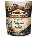 Carnilove Wild Buffalo & Rose petals 300 g kapsička s buvolím masem a okvětními lístky růží