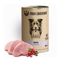 Paka Zwierzaka s krůtou a brusinkami 400 g - konzerva pro psy všech věkových kategorií