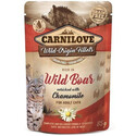 CARNILOVE Wild Boar & Heřmánek 24x 85 g mokré krmivo pro kočky Kanec & Heřmánek