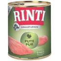 RINTI Singlefleisch Turkey Pure monoproteinová konzerva pro psy s krůtím masem 800 g