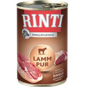 RINTI Singlefleisch Lamb Puremo monoproteinová konzerva pro psy 400 g  s jehněčím masem