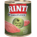 RINTI Singlefleisch Turkey Pure 400 g monoproteinová konzerva pro psy s krůtím masem