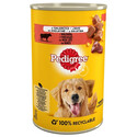 Pedigree Beef Jellied Can 400 g konzerva pro psy s hovězím masem v želé