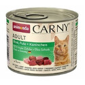 Animonda Carny Adult Pute + Kaninchen 200 g - mokré krmivo pro dospělé kočky s krůtou a králíkem 200g