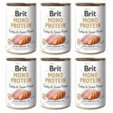 BRIT Mono Protein Turkey & Sweet Potato 6x 400 g monoproteinové krmivo pro krůtu a sladké brambory