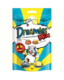 DREAMIES s lososem a sýrem 60 g