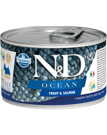 N&D Adult Trout & Salmon Mini 140g