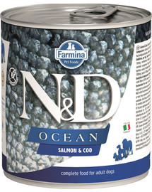 N&D DOG OCEAN Adult Salmon & Codfish 285g