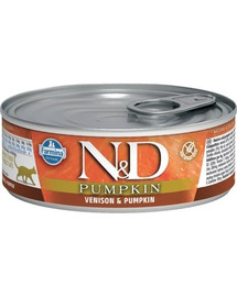 N&D Cat PUMPKIN Adult Venison & Pumpkin 80g