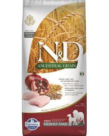 N&D Low Grain Dog Adult M/L Chicken & Pomegranate 2,5 kg