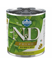 N&D Dog Prime Adult Boar & Apple 285g
