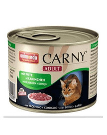 ANIMONDA Carny Adult Krůtí & králík 6 x 200 g