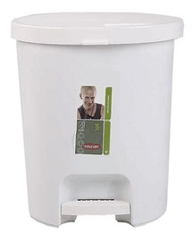 CURVER Odpadkový koš na pedál 15 l bílý