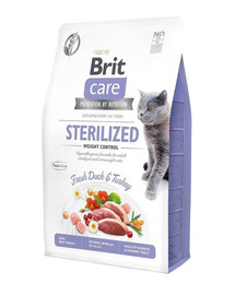 BRIT Care Cat bez obilovin, sterilizované a s kontrolovanou hmotností 7 kg