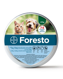 BAYER FORESTO pro kočky a psy do 8 kg
