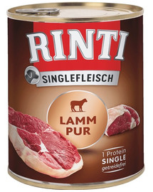 RINTI Singlefleisch Pure monoproteinové krmivo pro dospělé psy 800 g