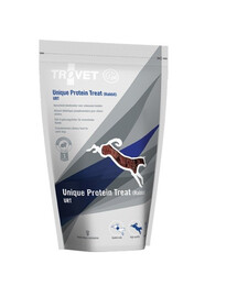 TROVET Unique Protein Treat Rabbit URT funkční pamlsky pro psy 125 g