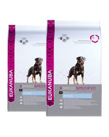 EUKANUBA Adult Breed Specific Rottweiler 2 x 12 kg
