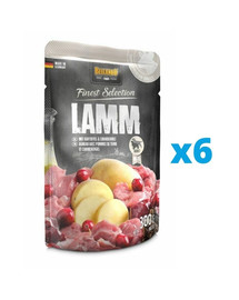 BELCANDO Jehněčí s bramborem & brusinkami 6x300 g