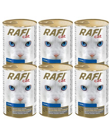 DOLINA NOTECI Rafi Adult Fish 6x415g konzerva pro kočky