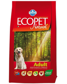 Krmivo FARMINA Ecopet Natural Adult Medium 12 kg pro dospělé psy středních plemen