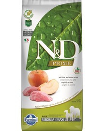 N&D PRIME DOG Adult M/L Boar & Apple 2,5kg