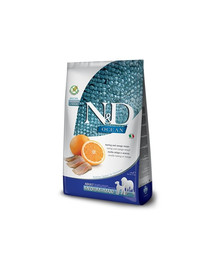 N&D Ocean dog adult herring & orange medium & maxi 12 kg