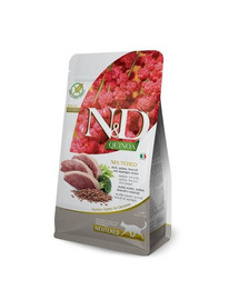 FARMINA N&D Quinoa Cat Duck, Brocolli & Asparagus Neutered Adult 5 kg