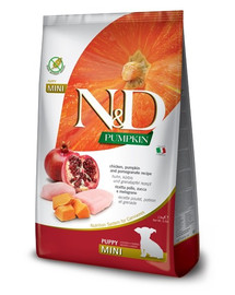 N&D Pumpkin Dog Puppy Mini Chicken & Pomegranate 2.5 kg