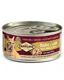 CARNILOVE Cat Chicken & Lamb 24 x 100g