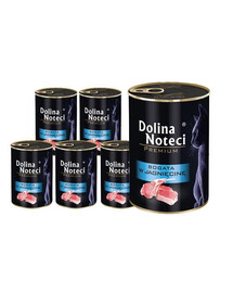 DOLINA NOTECI Premium bohaté na jehněčí pro dospělé kočky 12x400 g