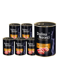 DOLINA NOTECI Prémiové krmivo s vysokým obsahem kachny pro dospělé kočky 12x400 g