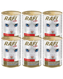 DOLINA NOTECI Rafi Adult Beef 6x415g konzerva pro kočky