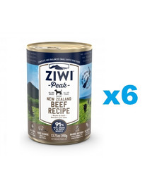 ZIWIPEAK Dog Beef 6x390 g