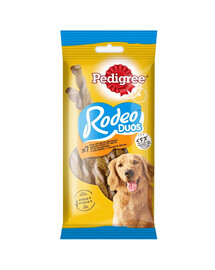 PEDIGREE Rodeo Duos 123g pamlsek pro dospělé psy s kuřecí a slaninovou příchutí