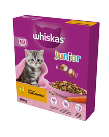 WHISKAS Junior 5x800 g kuřecí