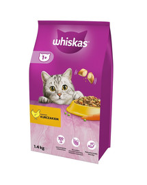 WHISKAS Adult 6 x 1,4 kg kuřecí