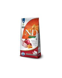 FARMINA N&D Quail Pumpkin & Pomegranate Adult Medium & Maxi suché krmivo pro psy 12 kg