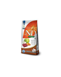 FARMINA N&D Venison Pumpkin & Apple Adult Medium & Maxi suché krmivo pro psy 12 kg