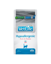 FARMINA Vet Life Natural Cat Hypo Pork & Potato 1.5 kg