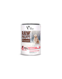 VETEXPERT Raw Paleo Vepřové/Pork Adult Can 400g