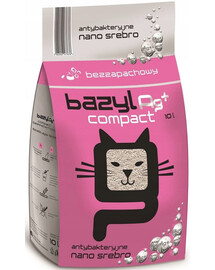 BAZYL Super Premium Ag+ Compact 10l bentonitová podestýlka